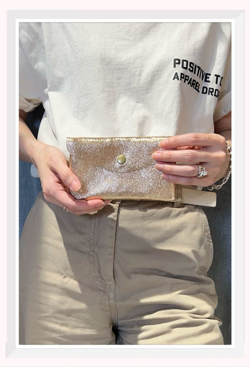 Grand porte monnaie Irisé Chez Moze