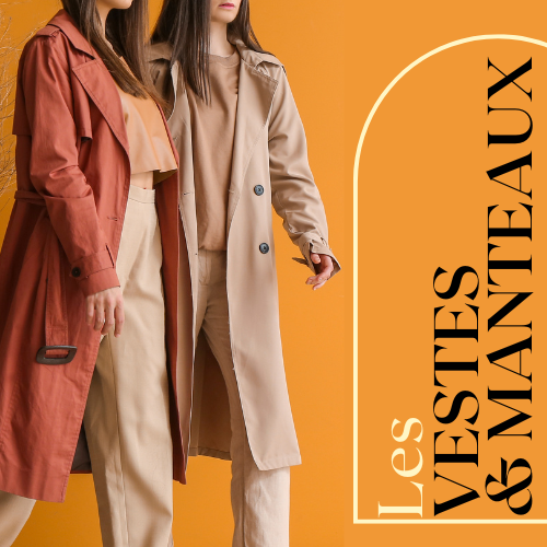 Les vestes et manteaux