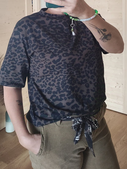 T-shirt imprimé Léopard