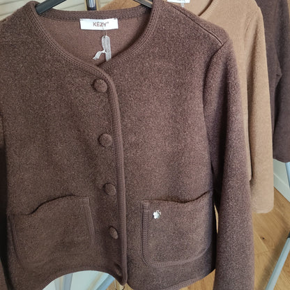 Veste, Cardigan "Navy" Chez Moze