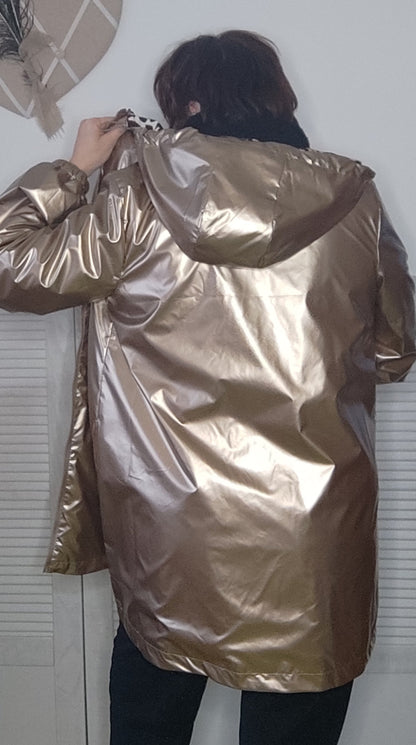 Parka "Attrait Paris" Léo Chez Moze