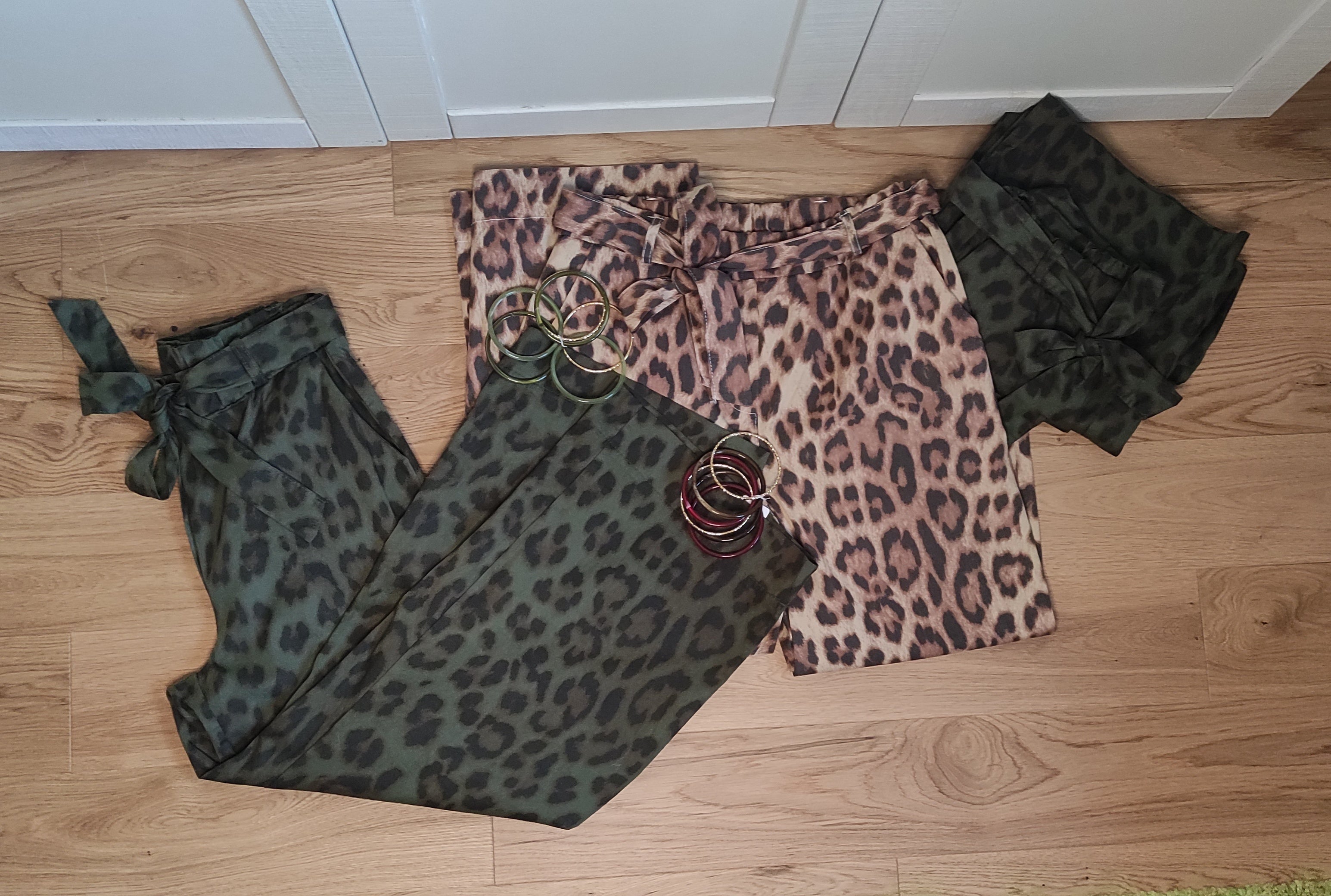 Pantalon ample Léopard Chez Moze