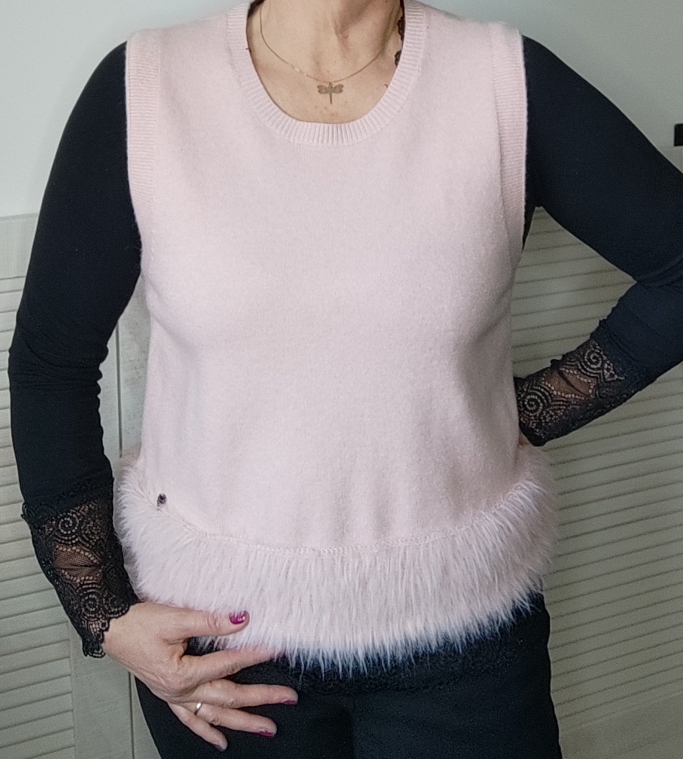 Pull "Paola" sans manche Chez Moze