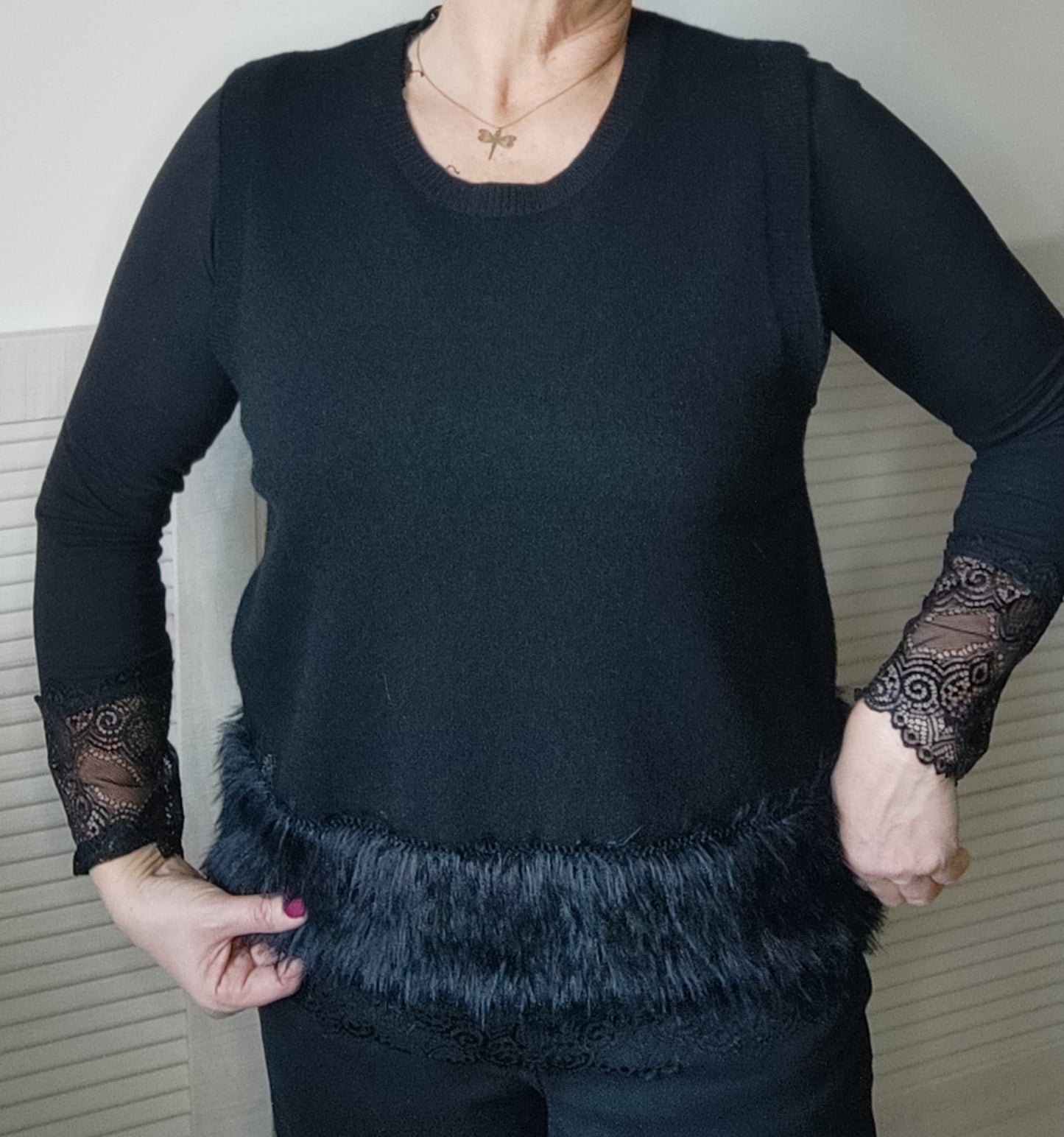 Pull "Paola" sans manche Chez Moze