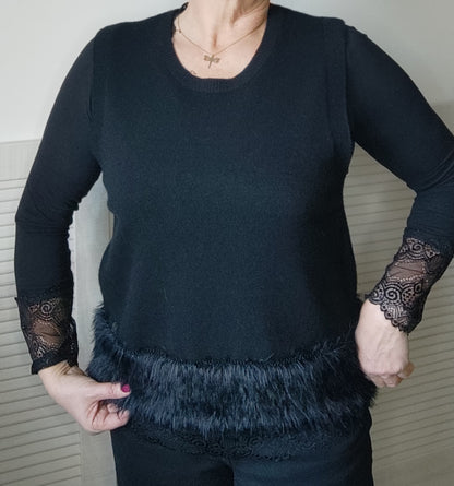 Pull "Paola" sans manche Chez Moze