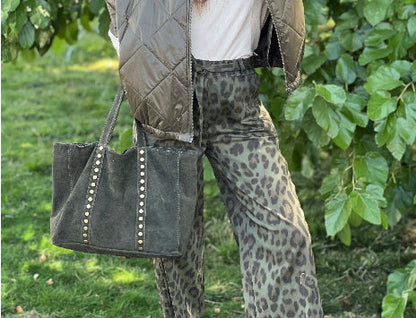 Pantalon ample Léopard Chez Moze