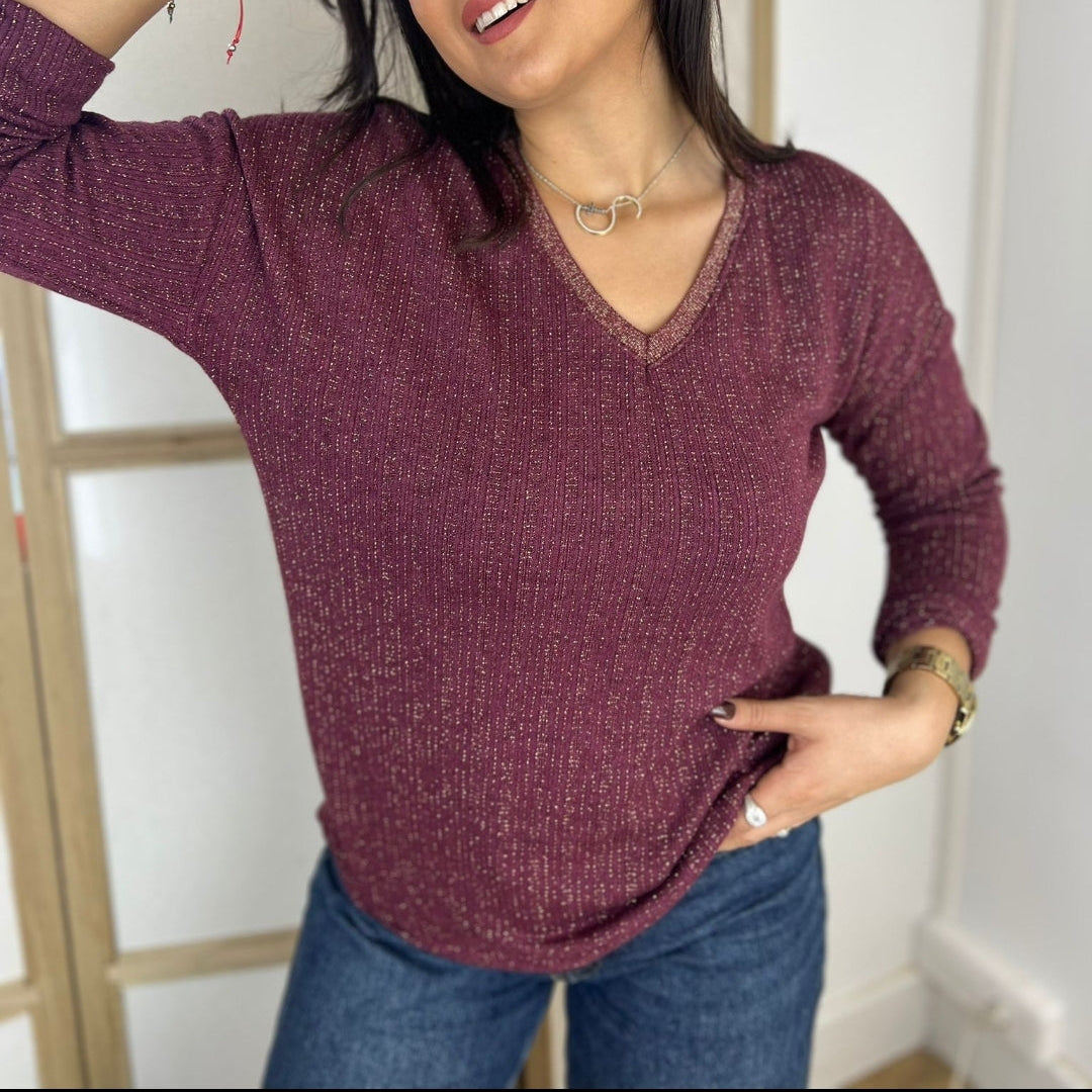 Top manche longue "Emma"