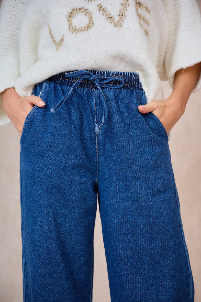Pantalon Jean "Oriana" Chez Moze