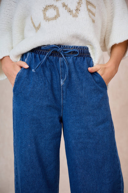Pantalon Jean "Oriana" Chez Moze