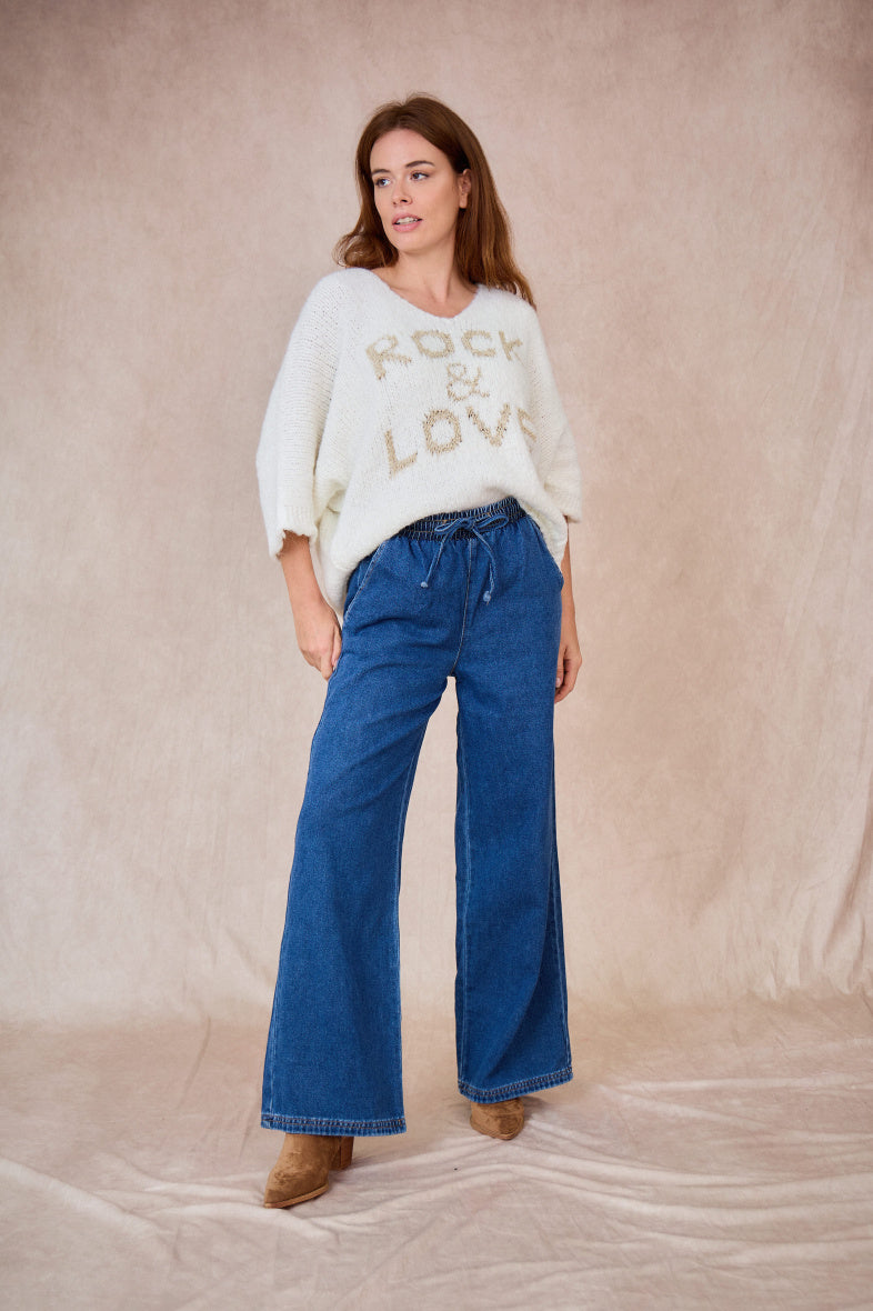 Pantalon Jean "Oriana" Chez Moze