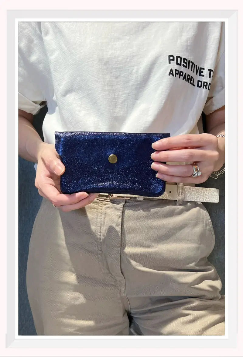 Grand porte monnaie Irisé Chez Moze