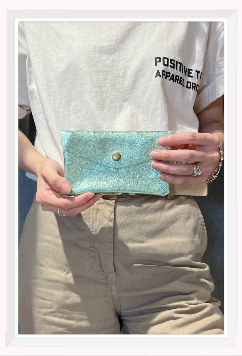 Grand porte monnaie Irisé