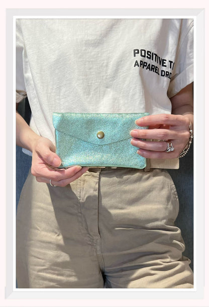 Grand porte monnaie Irisé