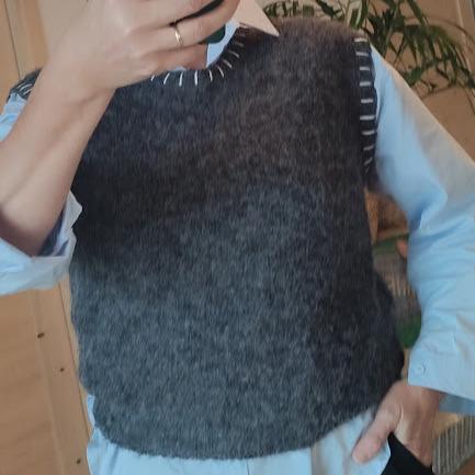 Pull sans manche Véro